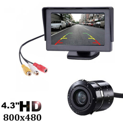 Jeffergarden HD 7 "pouces Vue Arrière De Voiture Caméra De Recul Couleur Lcd Tft Ecran De Moniteur 78896346