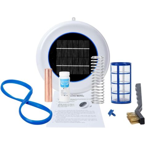 Le Purificateur D'Ions D'Argent De Cuivre D'Ioniseur De Piscine Solaire