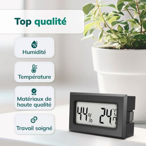 Lot De 6 Thermomètres-hygromètres Mini LCD – Pour Maison, Serre, Cave – Précision Optimale - 11