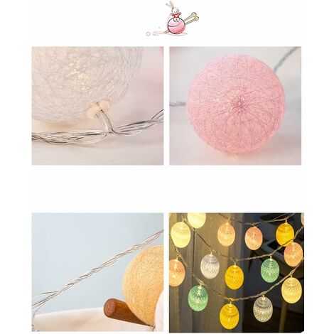 Guirlande Lumineuse - YANSION - 10 LED - Décoration Noël - Intérieur