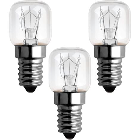 1W E14 Ampoules LED Filament Équivalent 10W, T22 Ampoule four Hotte  Aspirante frigo Lustre Cristal, Lampe de Sel, Veilleuse Enfants, Tubulaire  Blanc Chaud 2200K, Non Dimmable Decorative bulb, Lot de 5 : :  Luminaires et Éclairage