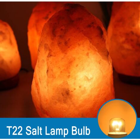 Ampoules Pygmy à vis E14 de 15w, lampes à sel, en verre de