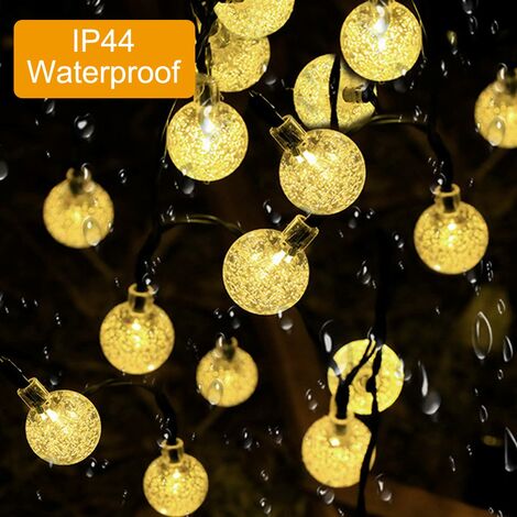 Hoteril Guirlande 12M 120 LEDs IP65 Etanche, Guirlandes Lumineuses Micro LED  Decoration pour Chambre Noël Mariage Fête Anniversaire Jardin Terrasse -  Alimenté par USB (Jaune Chaud) : : Luminaires et Éclairage