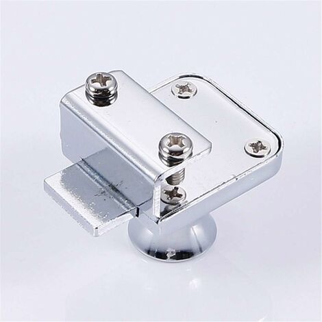 Serrure Pour Porte En Verre Coulissante - Finition Chrome - Installation Facile - Neuf - Fabriqué En Chine