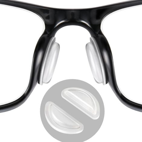 10 paires de protège-nez adhésifs pour lunettes en forme de D