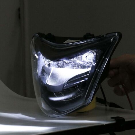 Lampe Frontale De Carénage, Feu Avant De Moto Robuste Facile à Installer  Feux De Croisement Pour Motocross 