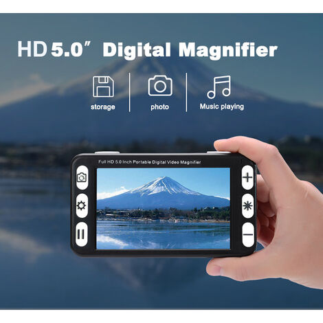 loupe électronique basse vision, vidéo loupe électronique