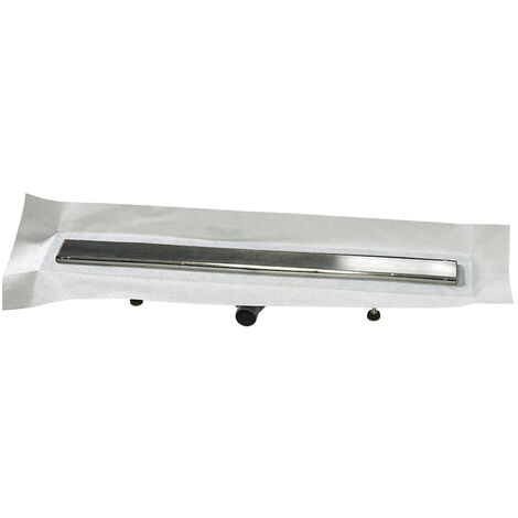 Caniveau de sol à maconner + siphon ultra plat - 100 cm de longueur