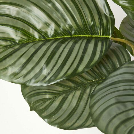 Plante Artificielle Capensia Homescapes 122 Cm - Rouge Et Vert - Décoration Intérieur Réaliste - Résistante UV