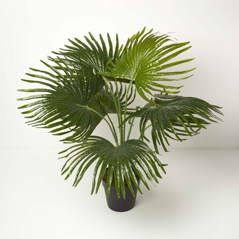 HOMESCAPES Arbre Artificiel Ficus Benjamina, Plante d'intérieur Figuier