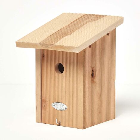 HOMESCAPES Nichoir mésange bleue en bois