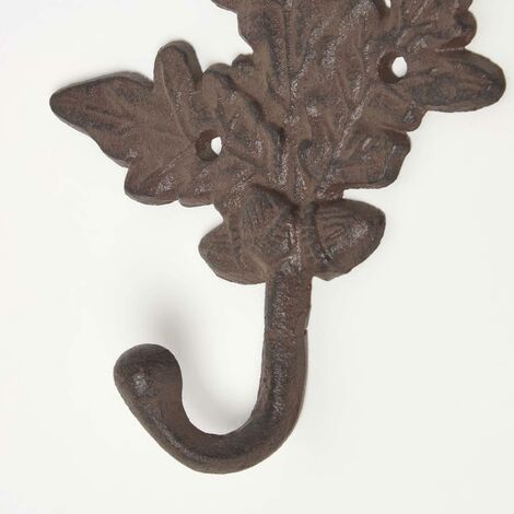 Lot De 3 Patères Murales Dorées Sans Perçage - Motifs Fleur Et Papillon, Pour Entrée, Salon