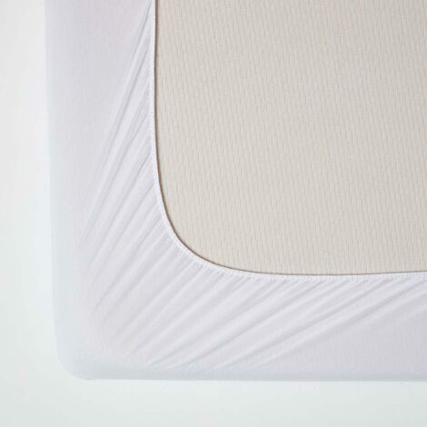Protège-matelas Imperméable En Lyocell 130 X 190 Cm Pan Coupé