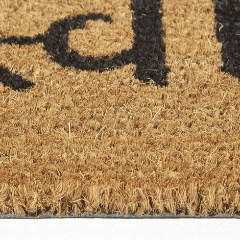 HOMESCAPES Paillasson Coco Welcome