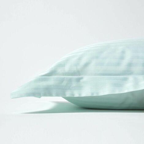 Taie D'Oreiller 50x90cm En Satin Coton Égyptien 330 Fils - Coloris Crème By Homescapes