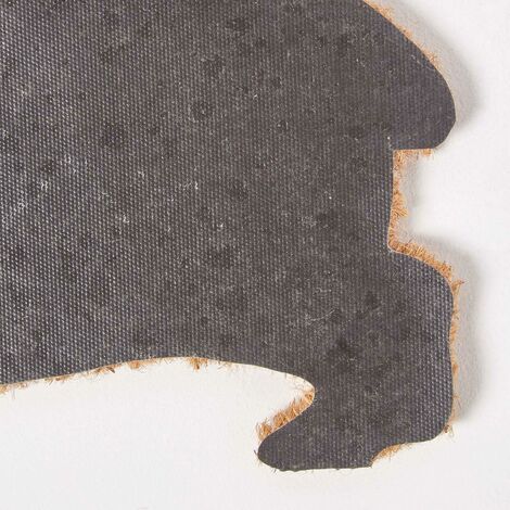 HOMESCAPES Paillasson en fibres naturelles de coco en forme de Teckel, 75 cm