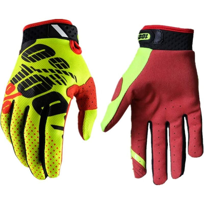 Guantes Moto Guantes MTB Hombre Invierno Guantes Invierno Moto Hombre Guantes Ciclismo Hombre Guantes Invierno para Ciclismo Equitación Guantes Ciclismo Hombre Amarillo