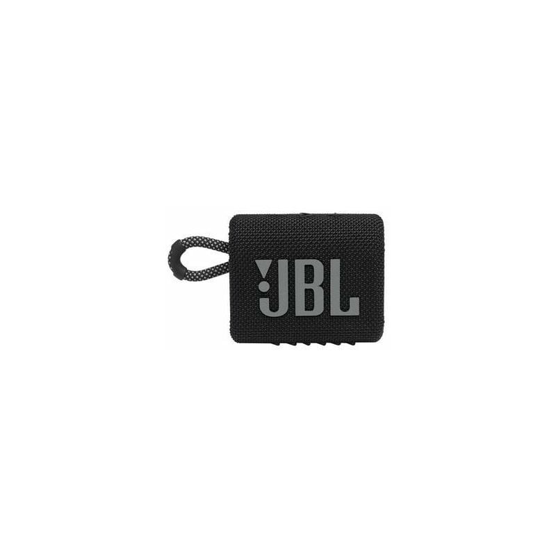 JBL GO 3 Altavoz inalámbrico portátil resistente al agua Negro - Negro