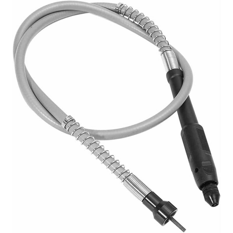 Accesorio de eje flexible 1/8 Extensión de eje de taladro flexible con mandril sin llave M8 para taladros eléctricos o herramientas de esmerilado Dremel, 13Thirteen