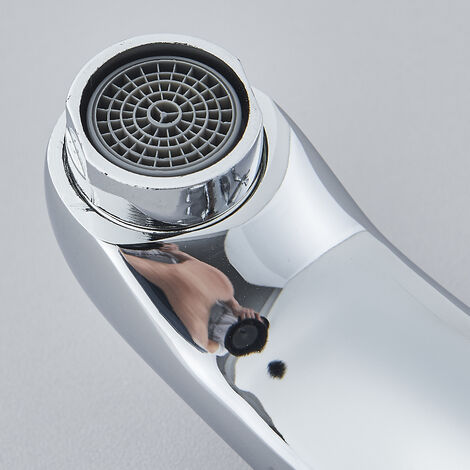 Basin Mixer Tap Chrome Bathroom Sink Mixer Tap,360°Swivel Spout