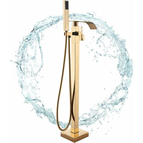 Bathtub Flexible Overflow Pipe Waste Drain Trap with Antique Brass Endings