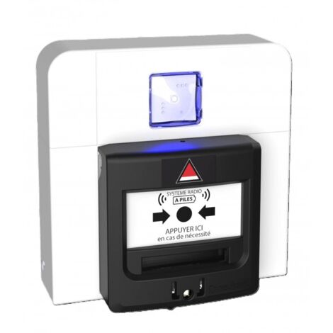 Diffuseur lumineux manuel radio TT5DML-RF3 – Alarme menace (1/2)