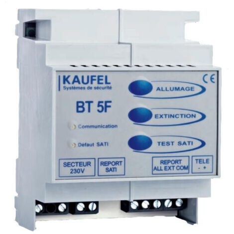 Kaufel – Télécommande universelle pour motorisations – Compatible 500 blocs – Alimentation 230V – Gestion de défauts – Test fonctionnel visuel