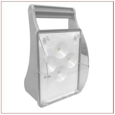 Lampe portable LED LP50 – Flux lumineux 50 lumens – Autonomie 1h – IP44 pour environnements techniques – Recharge 230V – Cooper