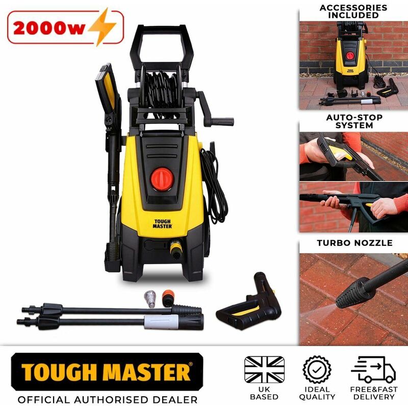 2000W Corded Pressure Washer (150 Bar)