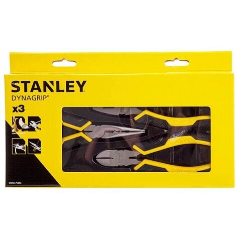 Stanley Control Grip Plier 3 Piece Set STA075094