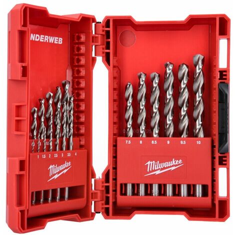 Milwaukee 4932352374 Thunderweb 19-Piece HSS-G Metal Drill Bit Set