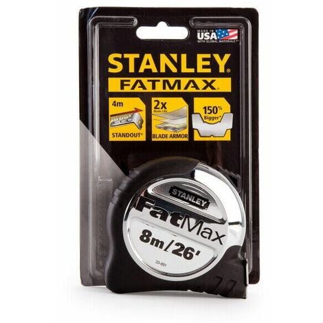 Stanley FatMax Xtreme Metric/ Imperial Tape Measure 8m/26ft 5-33-891