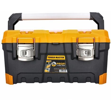 Tough Master Professional Tool Box 22 with Tray and Compartment
