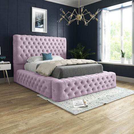 Soft deals pink bed