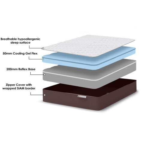 Reve Siam Gel-Flex Mattress Single