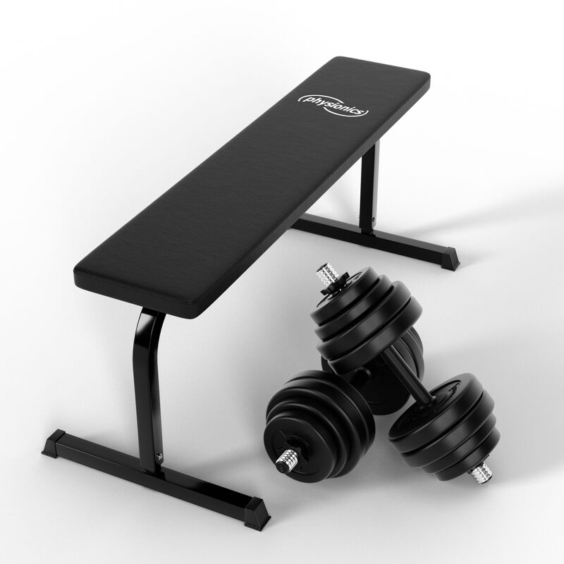 Physionics® Banc de Musculation Multifonction - Inclinable, Dossier  Réglable, Butterfly, Fixation Jambes, Support Haltères, Charge Max. 255 kg  - Station, Banc d'Haltérophilie Complet, Fitness : : Sports et  Loisirs