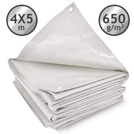 Jago® bâche de protection - 4x3m, imperméable, résistante aux