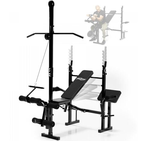 Machine de musculation complète et polyvalente pour home gym