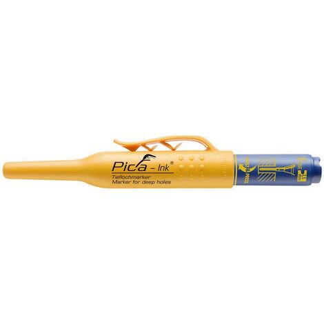 Pica Ink Tieflochmarker Marker Baumarker Permanentmarker permanent blau