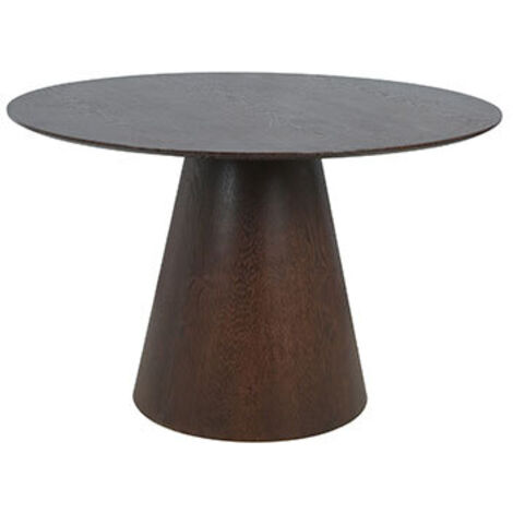 Table de salle à manger ronde Ø120cm en noyer – Design élégant – Durable pour usage quotidien – Conçue pour confort et style – Meubler Design (1/2)