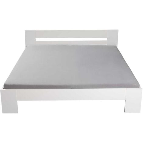 Annik lit 180x200cm blanc.
