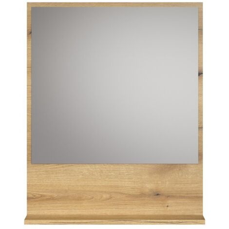 CALICOSY - Miroir mural avec 1 tablette L60 cm - PUREBLISS (1/6)