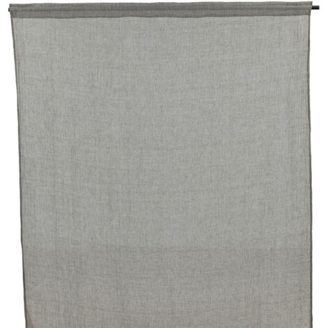 Elena rideau 290x135cm gris foncé. (1/4)