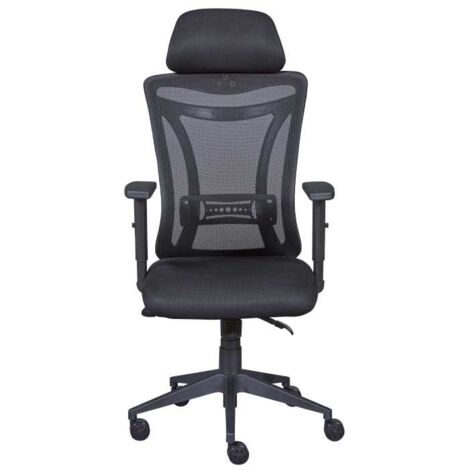 Fauteuil de bureau 61x88x125/135 cm noir (1/5)