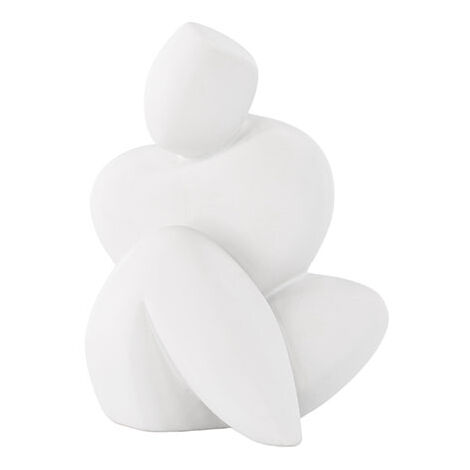 Statue en grès Floda Blanc (1/5)