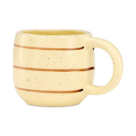 Kutie tasse en porcelaine beige. (1/5)