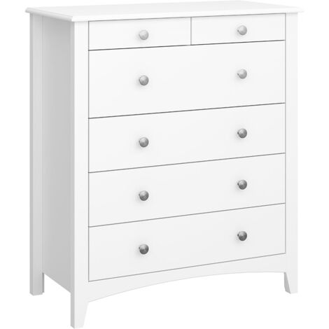 Mulon commode 2,1,3 tiroirs blanc pur. (1/3)