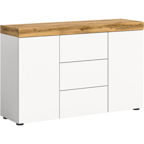Malibu buffet 2 portes blanc. (1/5)
