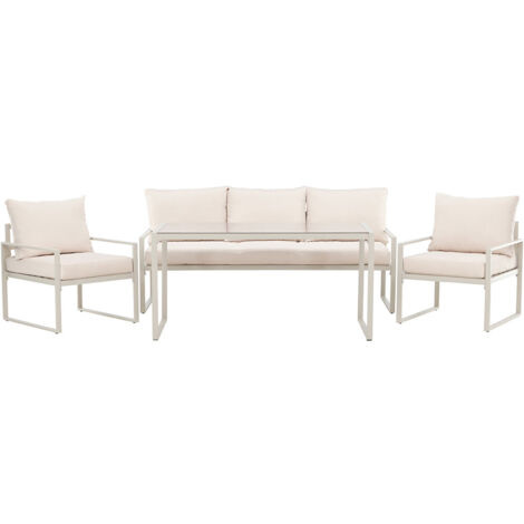 Ensemble canapé fauteuils et table de jardin Catania (1/5)