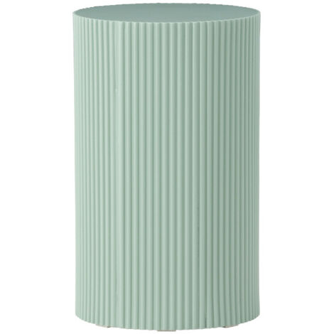 Table d'appoint ronde en bois ø30,5cm - Vert d'eau - Lenox (1/5)